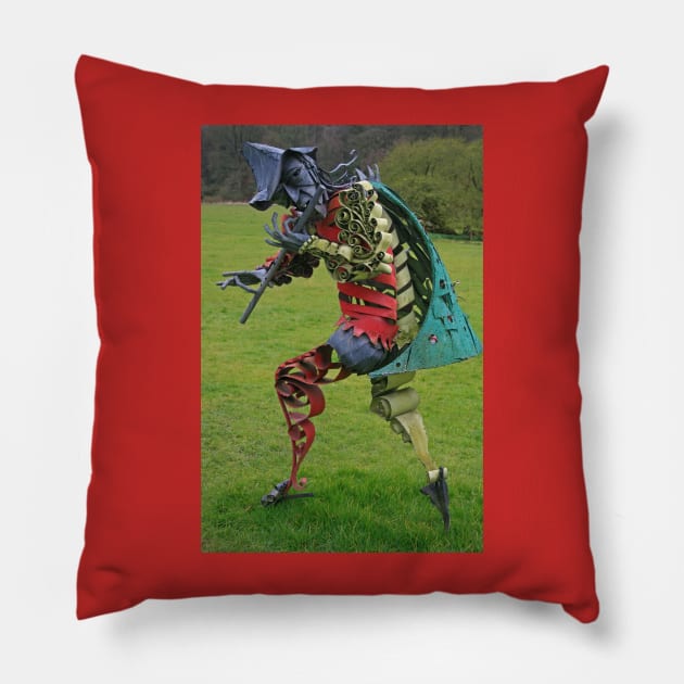 Pied Piper Pillow by RedHillDigital