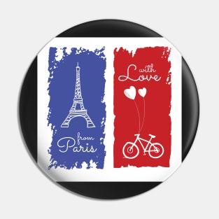 From Paris with love, Poster Pin