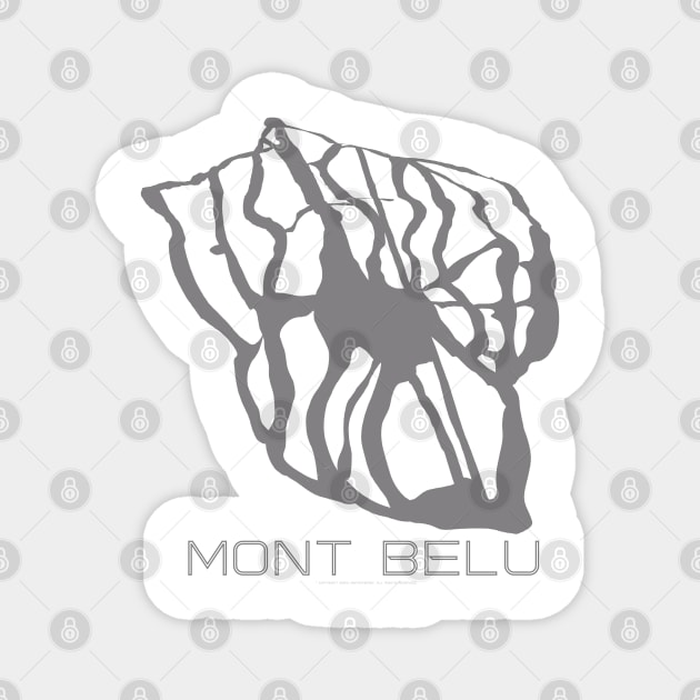 Mont Belu Resort 3D Magnet by Mapsynergy