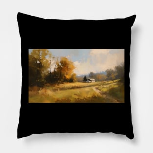 Farm Clearing Pillow