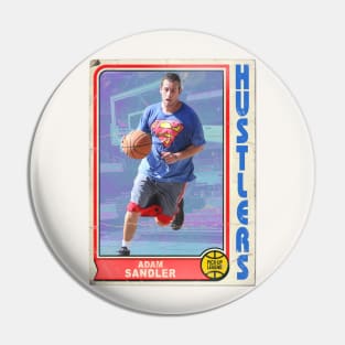 Retro Adam Sandler Pick-Up Legend Basketball Trading Card Pin