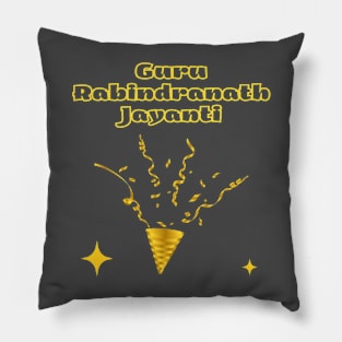 Indian Festivals - Guru Rabindranath Jayanti Pillow