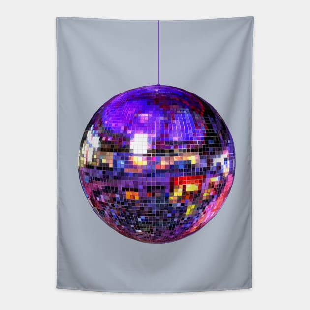 Dazzling Disco Ball Tapestry by Art by Deborah Camp