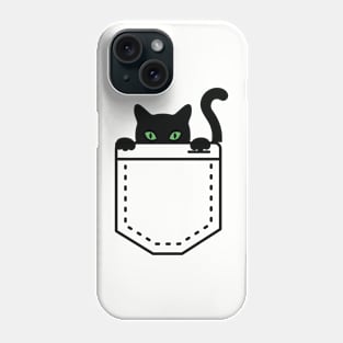 Cat in my pocket Phone Case