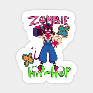 Zombie Hip-Hop Magnet