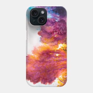 Watercolor landscape Phone Case