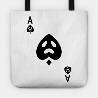 Easy Halloween Playing Card Costume: Ace of Spades Tote