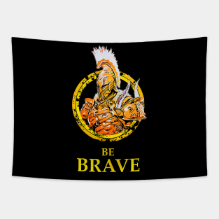 Warrior: Be Brave Tapestry