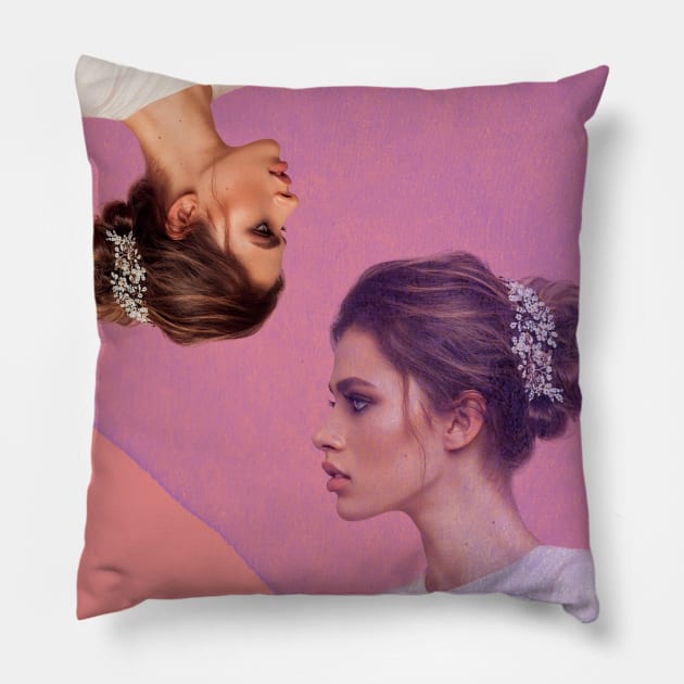 Model artwork Pillow by hhomie