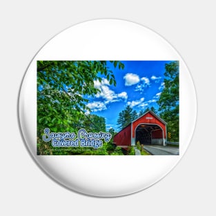 Sawyers Crossing Covered Bridge Pin