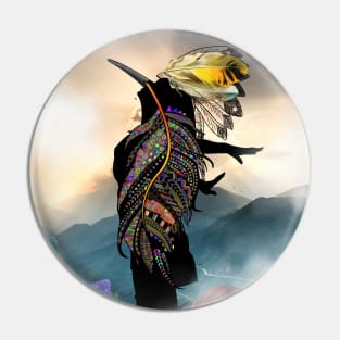 Manifesting art - Freedom Pin