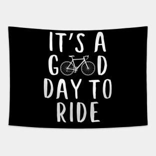 Cycling design, Bicycle Gift - Good day to ride Tapestry