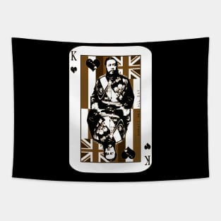 King of Hawai'i Kalakaua by Hawaii Nei All Day Tapestry