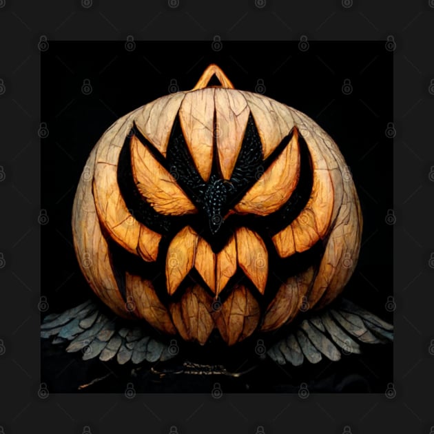 Super Scary Jack O Lantern by mw1designsart