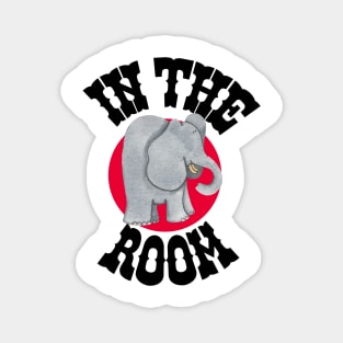 Elephant "In the Room" Magnet