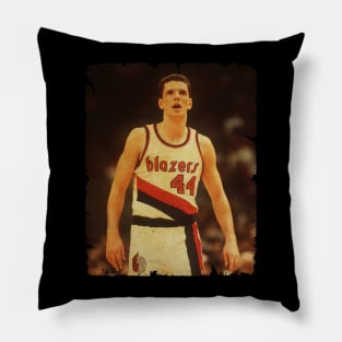 Drazen Petrovic - Vintage Design Of Basketball Pillow