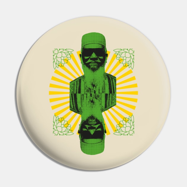 Pharoah Sanders Pin by HAPPY TRIP PRESS