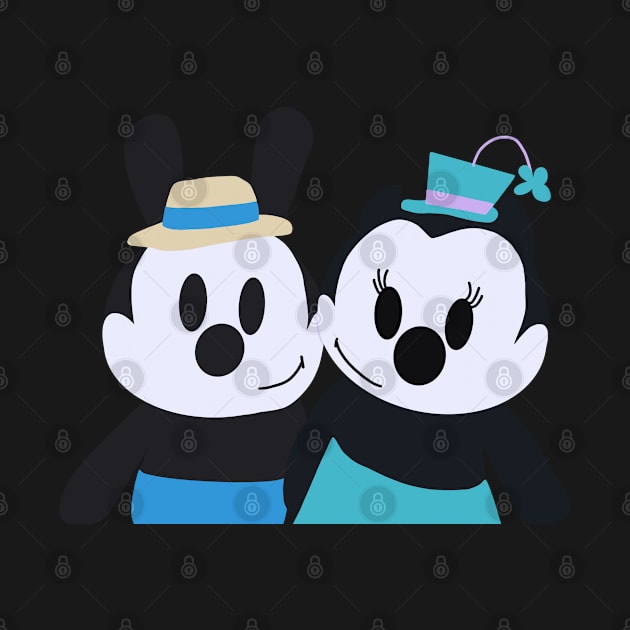 Dapper Oswald & Ortensia by lyndsiemark