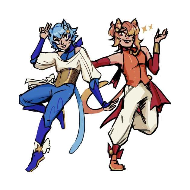 Catboy Idols Duo by deus099