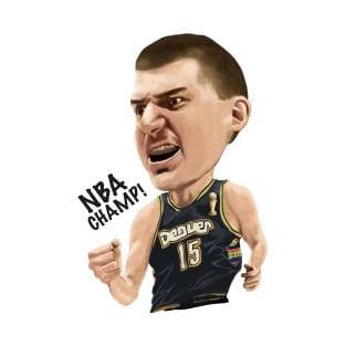 Nikola Jokic! NBA CHAMP and FINALS MVP Edition! T-Shirt