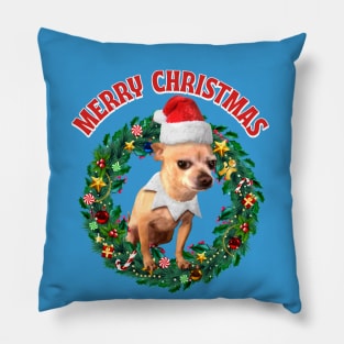 Merry Christmas Angry Elf! Pillow