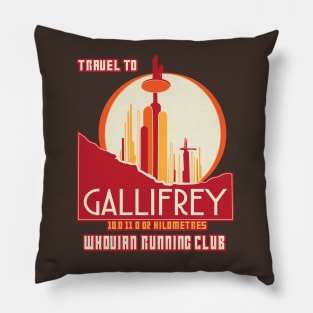 Travel to Gallifrey Pillow