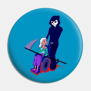 Strolling With the Reaper Pin