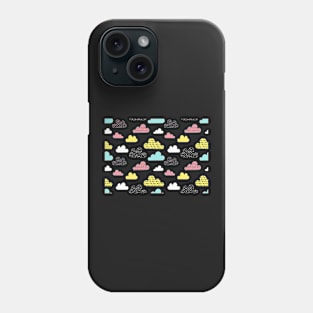 Colorful Clouds Phone Case