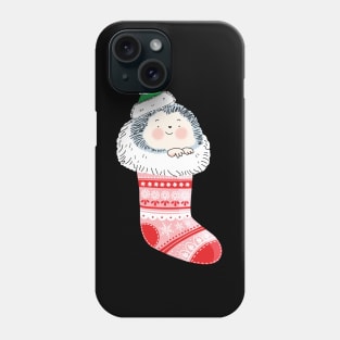 Hoggy Christmas Stocking Phone Case