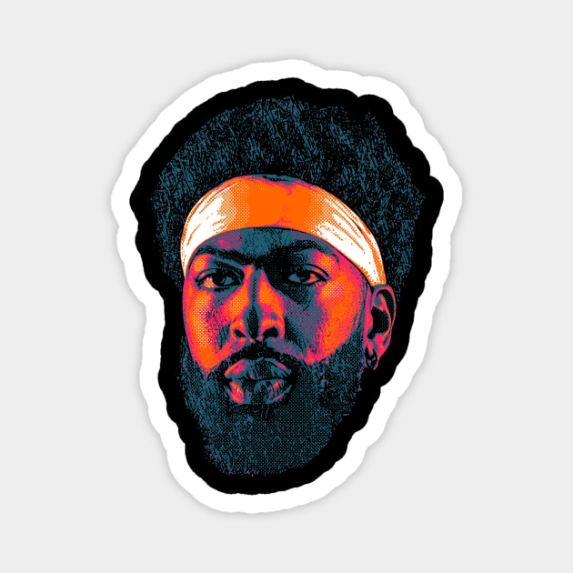 Anthony Davis Magnet by lazartemarjun