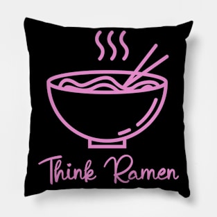 Think ramen ramyun ramyeon. Pasta Noodle lovers Pillow