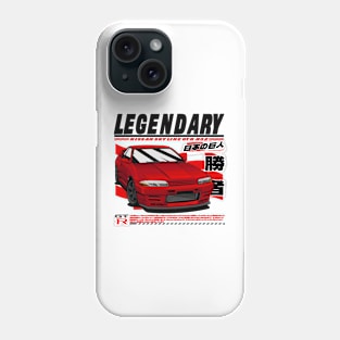 NISMO NISSAN SKYLINE GTR R32-RED Phone Case