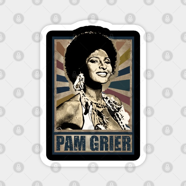 Pam Grier Magnet by iceeagleclassic