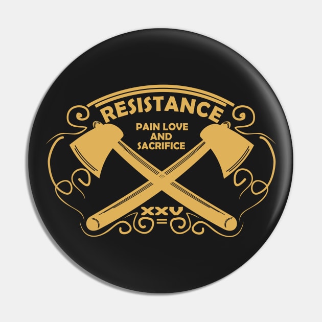 The lumberjack resistance Pin by ogdsg