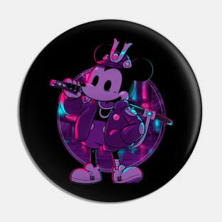 Cyber Samurai Mouse v Neon Pin
