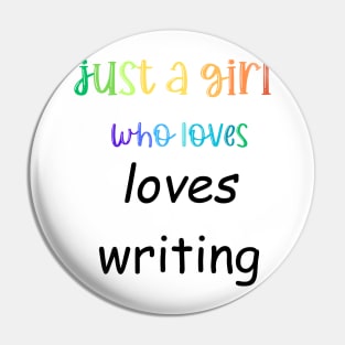 just a girl who loves writing Pin