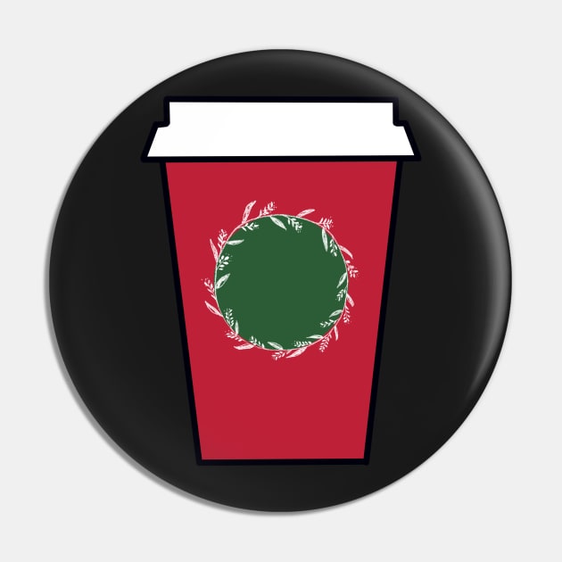 Christmas Coffee Cup Pin by maddie55meadows