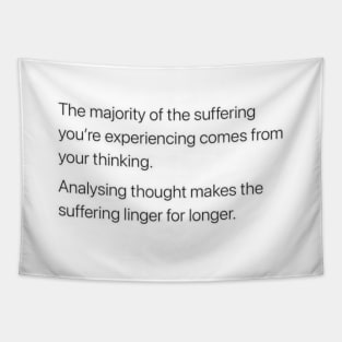 The majority of the suffering Tapestry