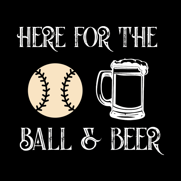 Balls & beer funny baseball alley sport drinking by MarrinerAlex