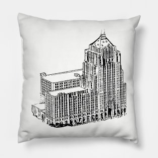 Fisher Building (Detroit) Pillow