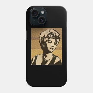 Etta james // Retro Poster Jazz Phone Case