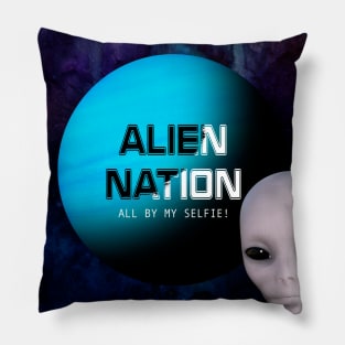 Alienation - All By My Selfie Pillow