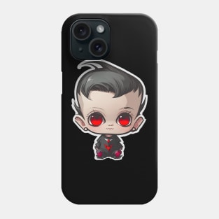 gothic vampire child Halloween Phone Case