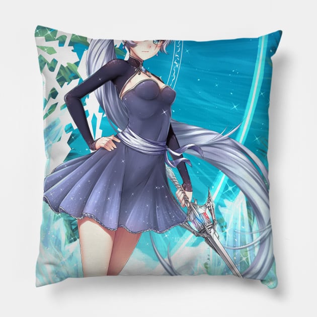 Weiss ver2 Pillow by ADSouto