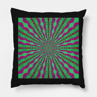 Psychedelic Dreams in Wonderland Pillow