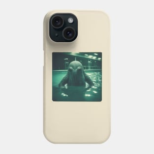 Cthulu Swims Phone Case