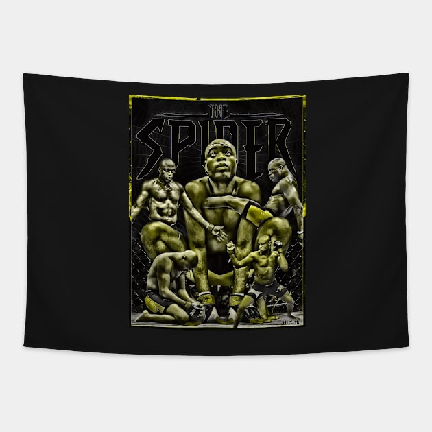 Anderson The Spider Silva Tapestry by SavageRootsMMA