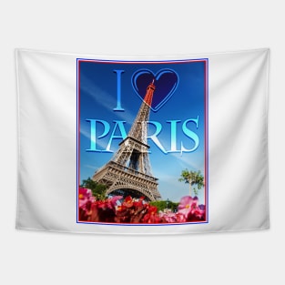 I Love Paris Tapestry