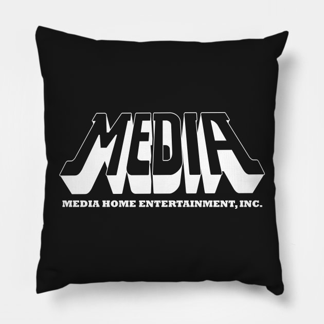 Media Home Entertainment Pillow by BishopCras