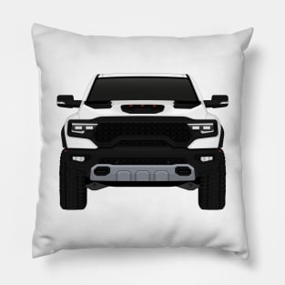 Ram White Pillow